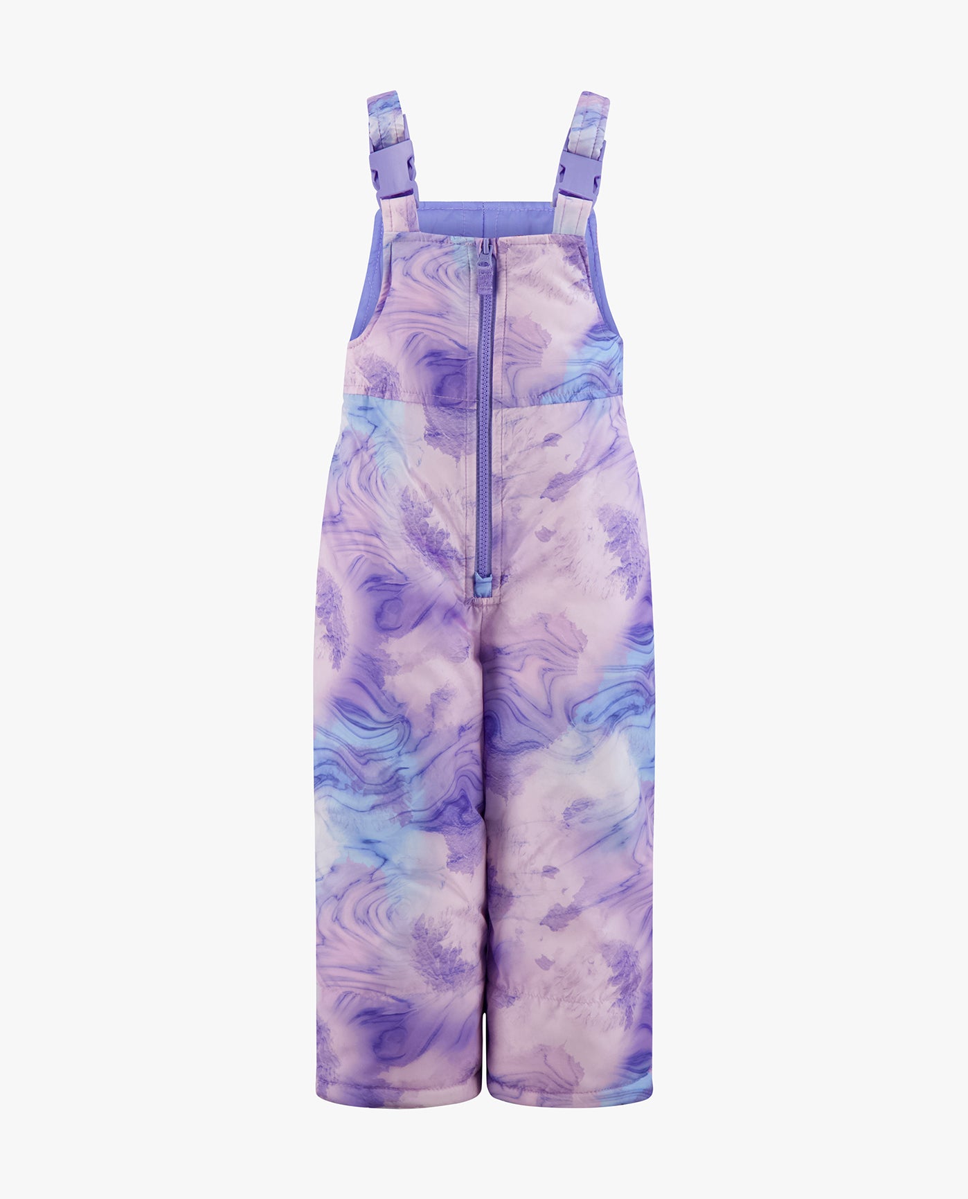 PANT IMAGE OF TODDLER GIRLS ZIP-FRONT COLOR BLOCK JACKET AND OVERALL SNOW PANT | AMX PRINT