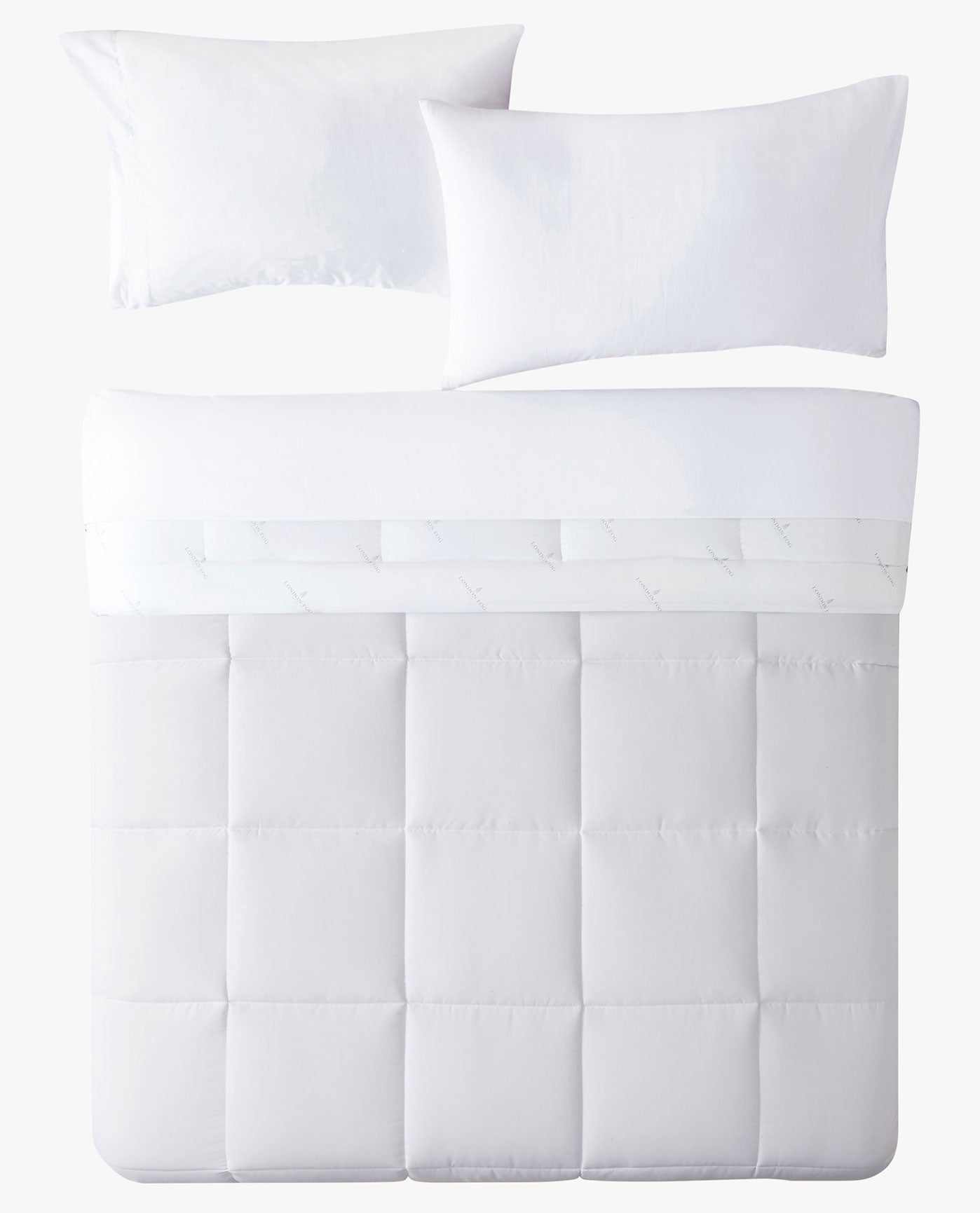 MAIN IMAGE OF SUPER SOFT DOWN ALTERNATIVE COMFORTER | PEM_White_100