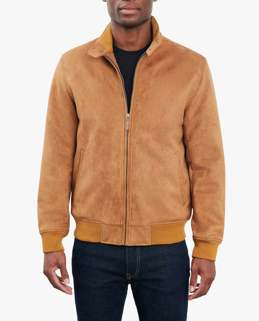 FRONT OF MAPLEWOOD MIDWEIGHT JACKET | WHISKEY