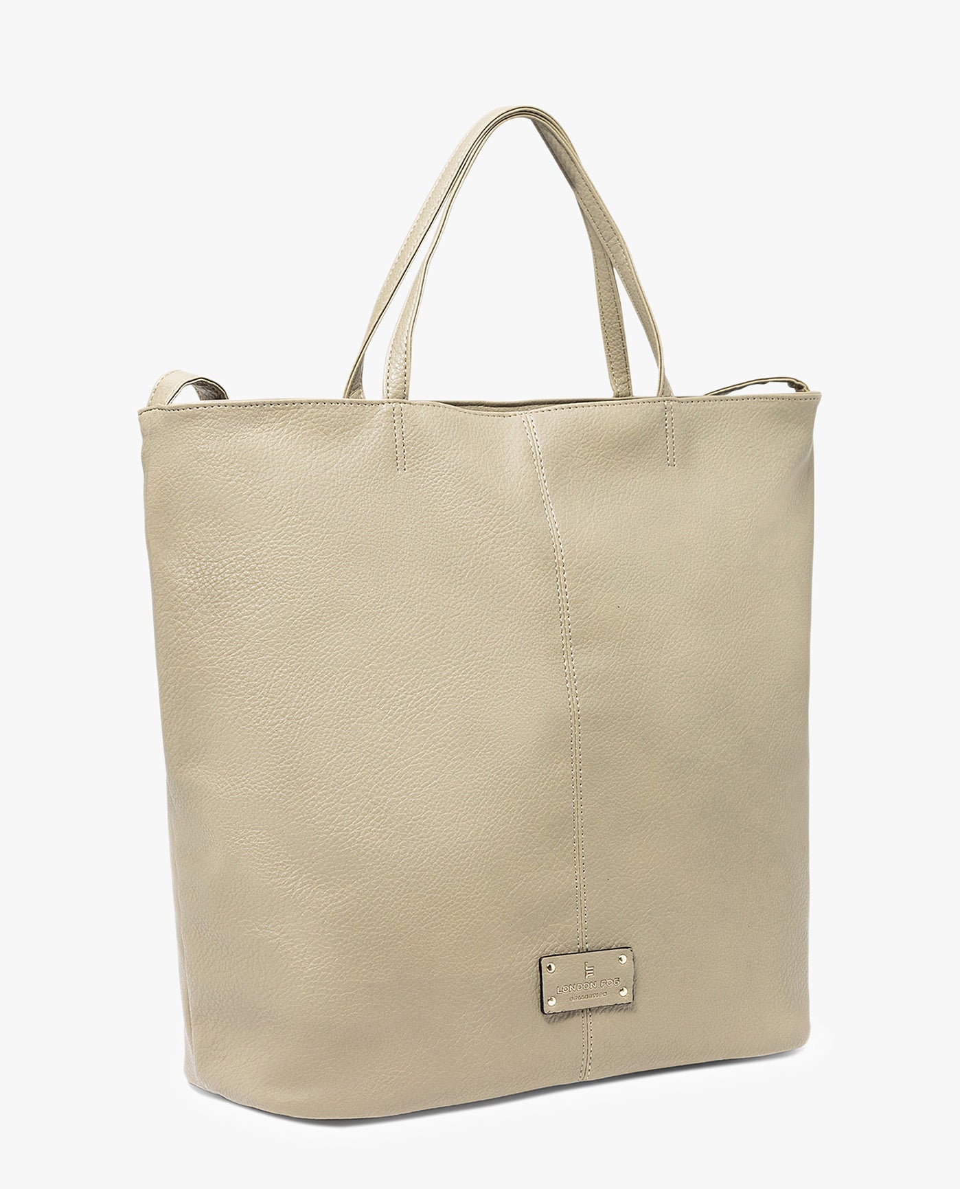 SIDE OF LAURA LARGE TOTE | SAGE