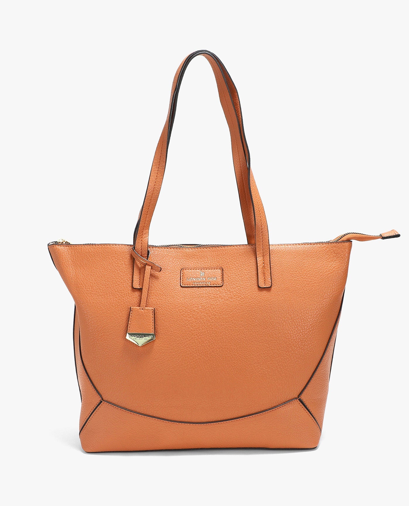 FRONT OF TORI TOTE | COGNAC