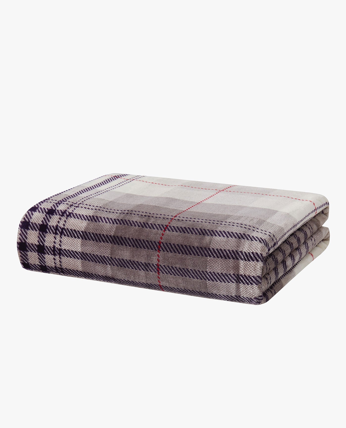 MAIN IMAGE OF LONDON FOG SIGNATURE PLAID THROW | PEM MULTI-999