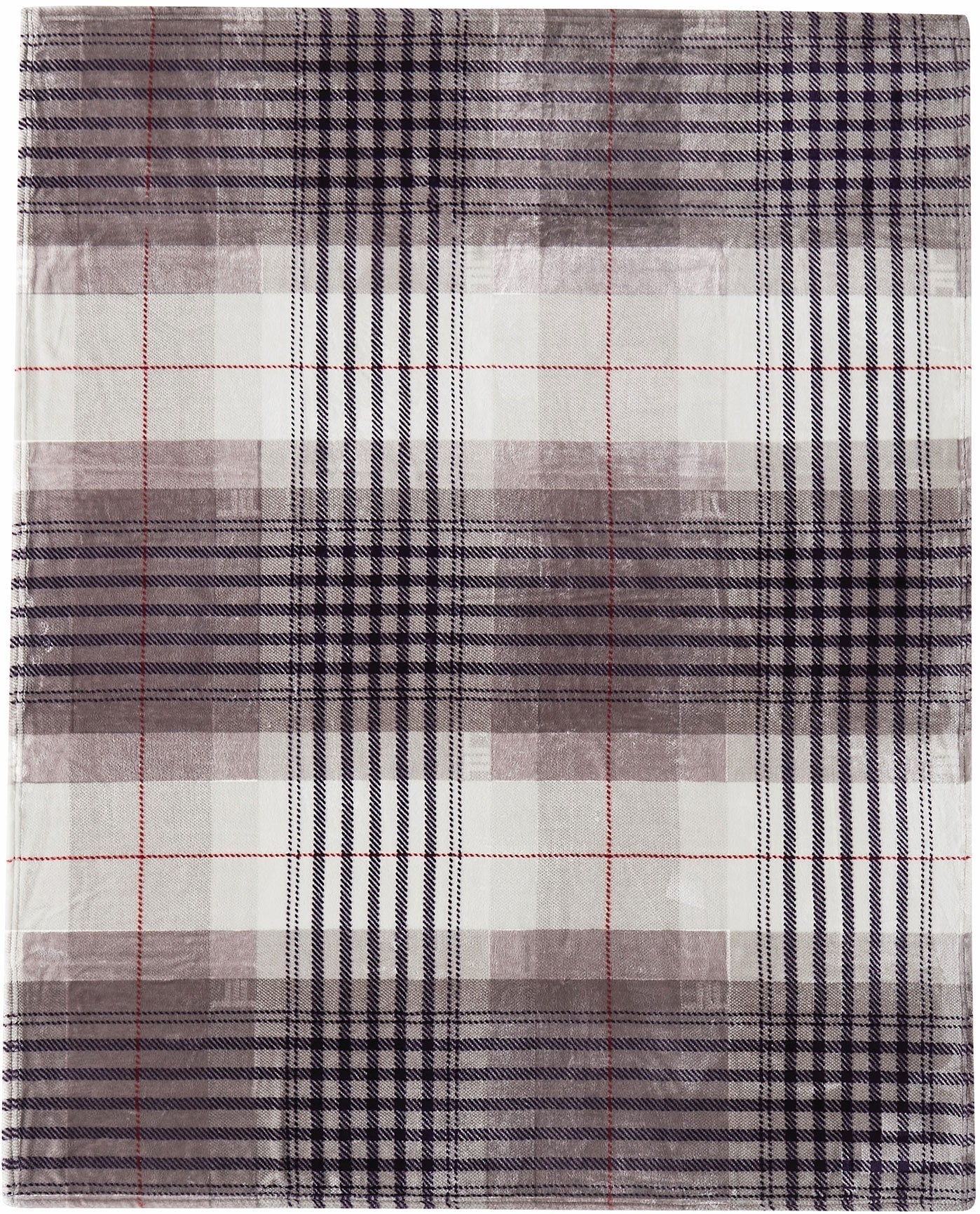 DETAIL IMAGE OF LONDON FOG SIGNATURE PLAID THROW | PEM MULTI-999