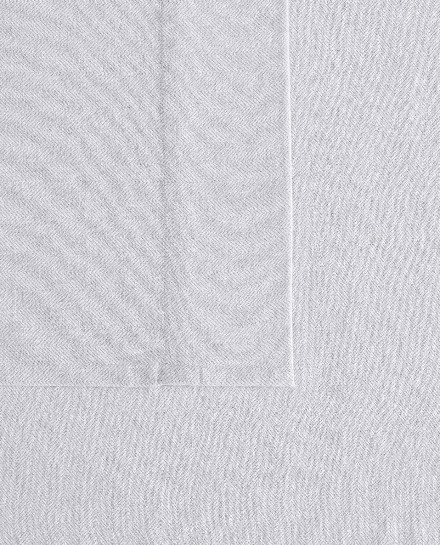 ALT ZOOM IMAGE OF HERRINGBONE 3 PIECE FANNEL COMFORTER SET | PEM-Grey Herringbone-090