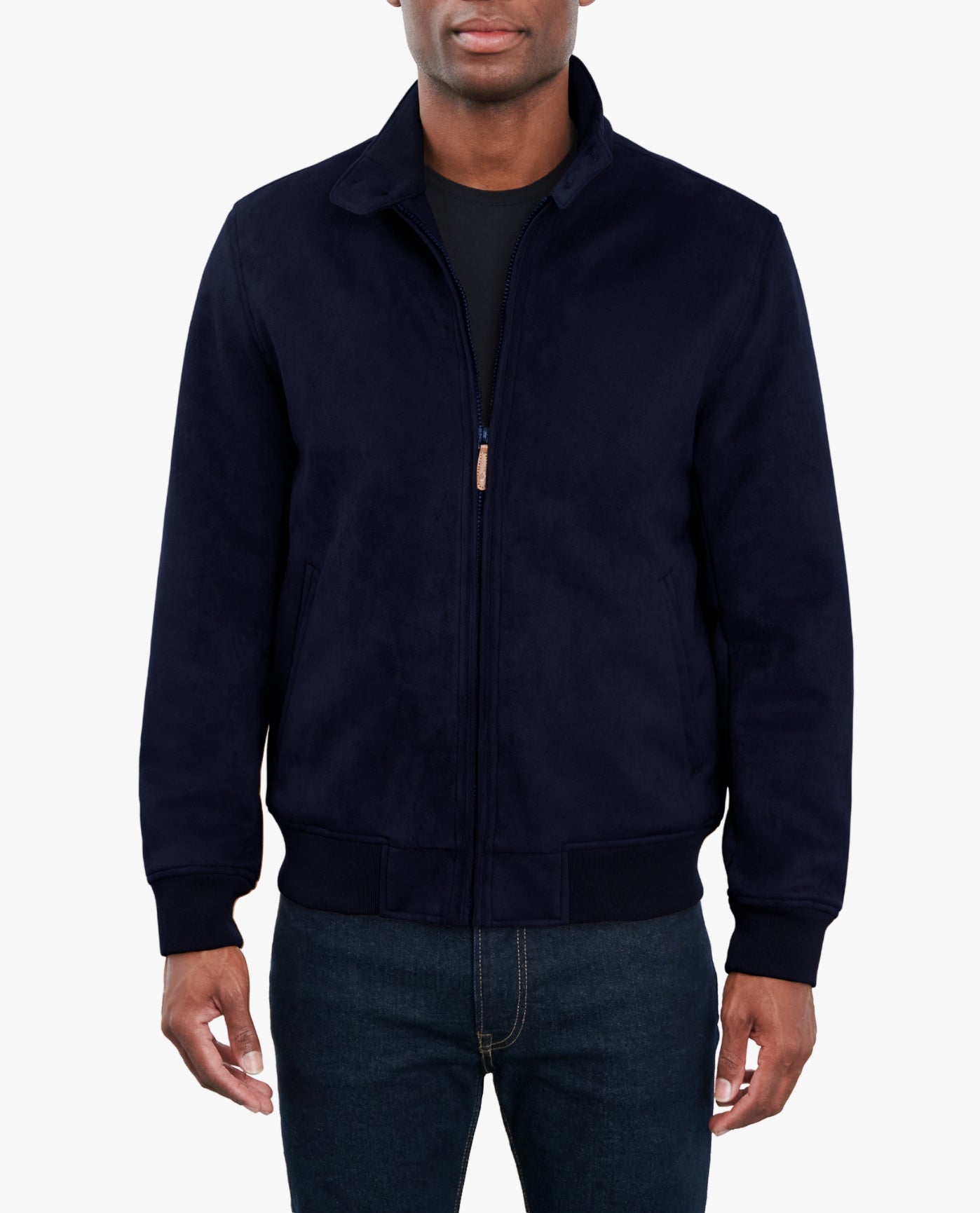 FRONT OF MAPLEWOOD MIDWEIGHT JACKET | NAVY