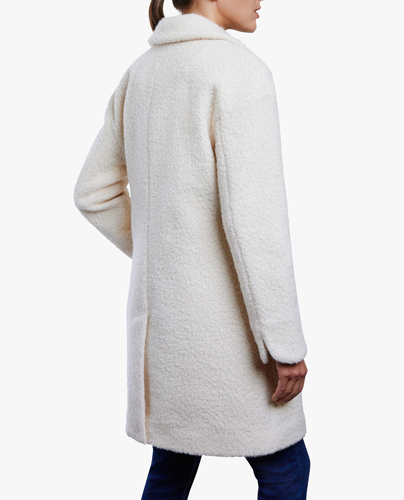 Buy Ivory Long Jacket Set with Geometric Embroidery | Shreeman