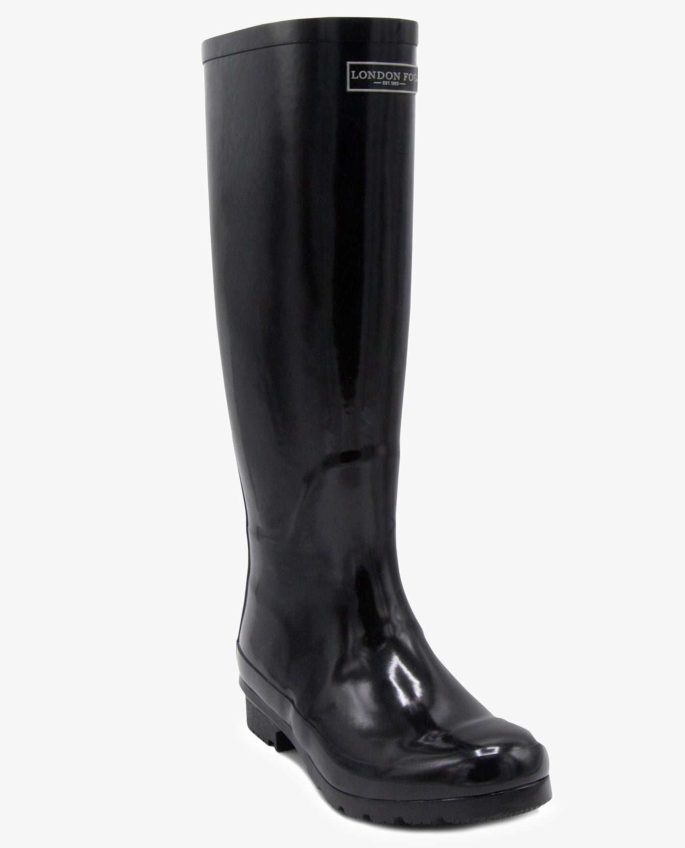 MAIN IMAGE OF WOMENS THAMES TALL RAINBOOT | ESO_SHINY BLACK_005