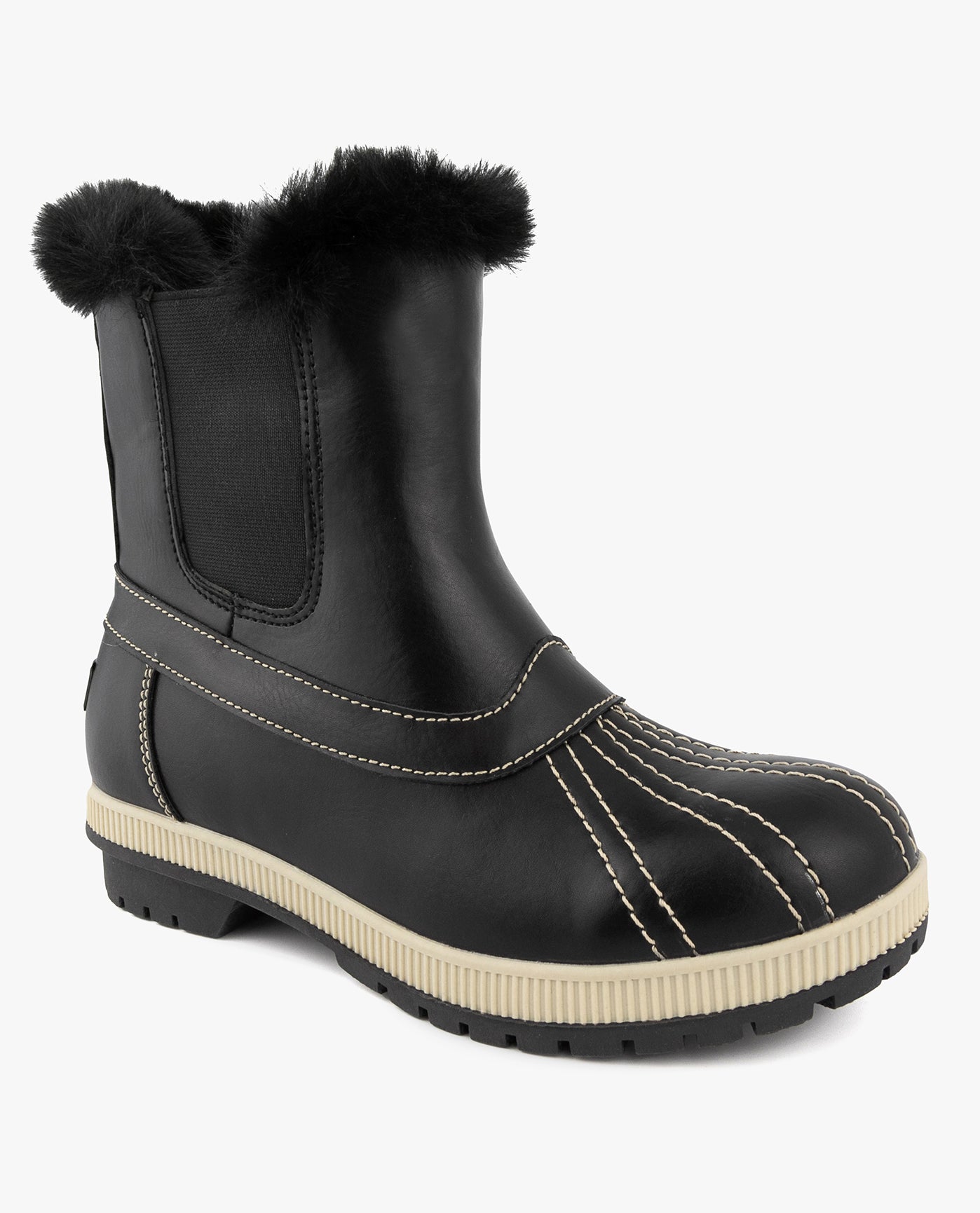 MAIN IMAGE OF WOMENS MILDRED SHORT WINTER BOOT | ESO_BLACK_001