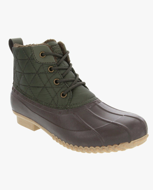 MAIN IMAGE OF WOMENS WINLEY DUCK BOOT | ESO_OLIVE BROWN_300