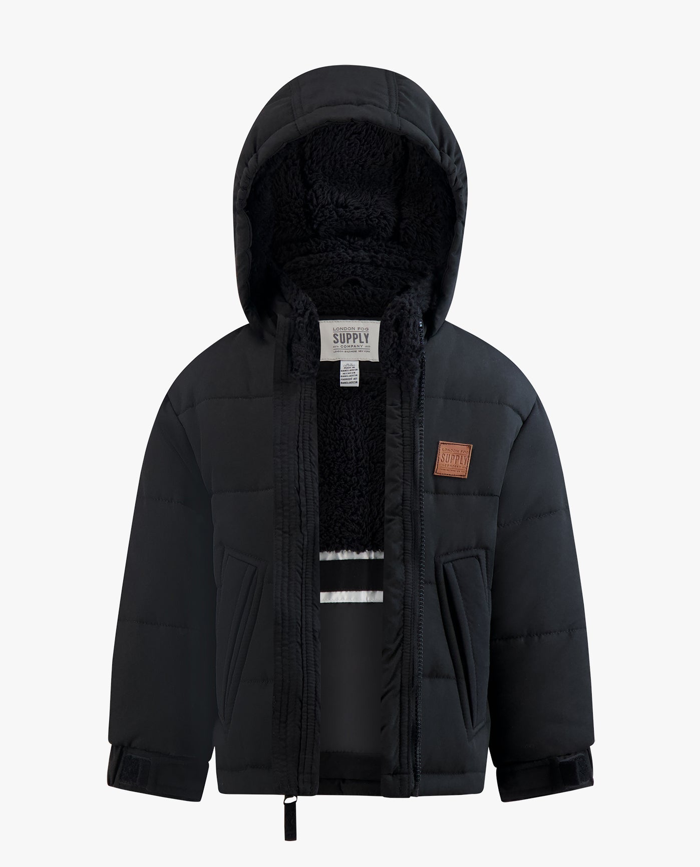 Baby boy black padded sales jacket