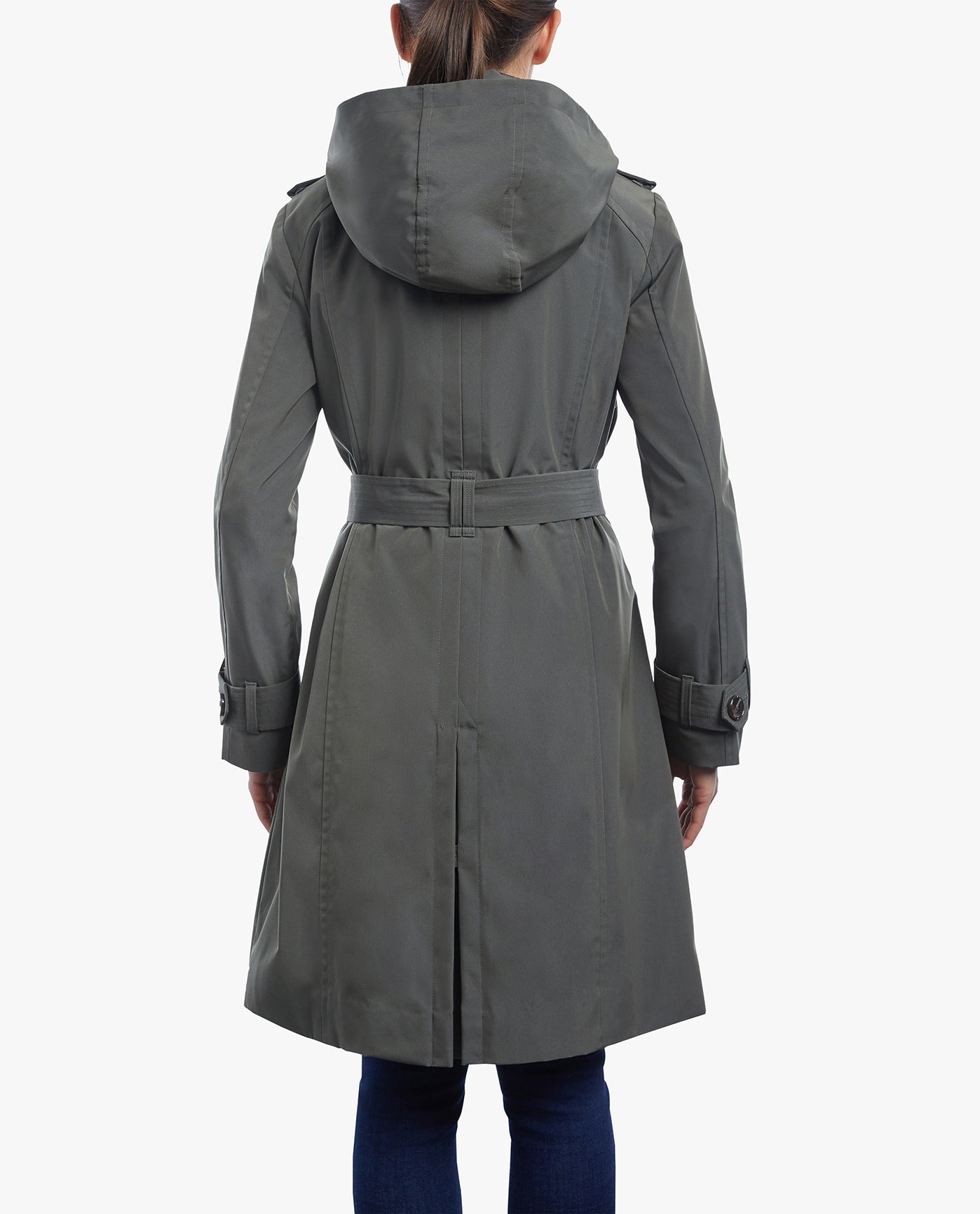 London fog trench store coats with hood