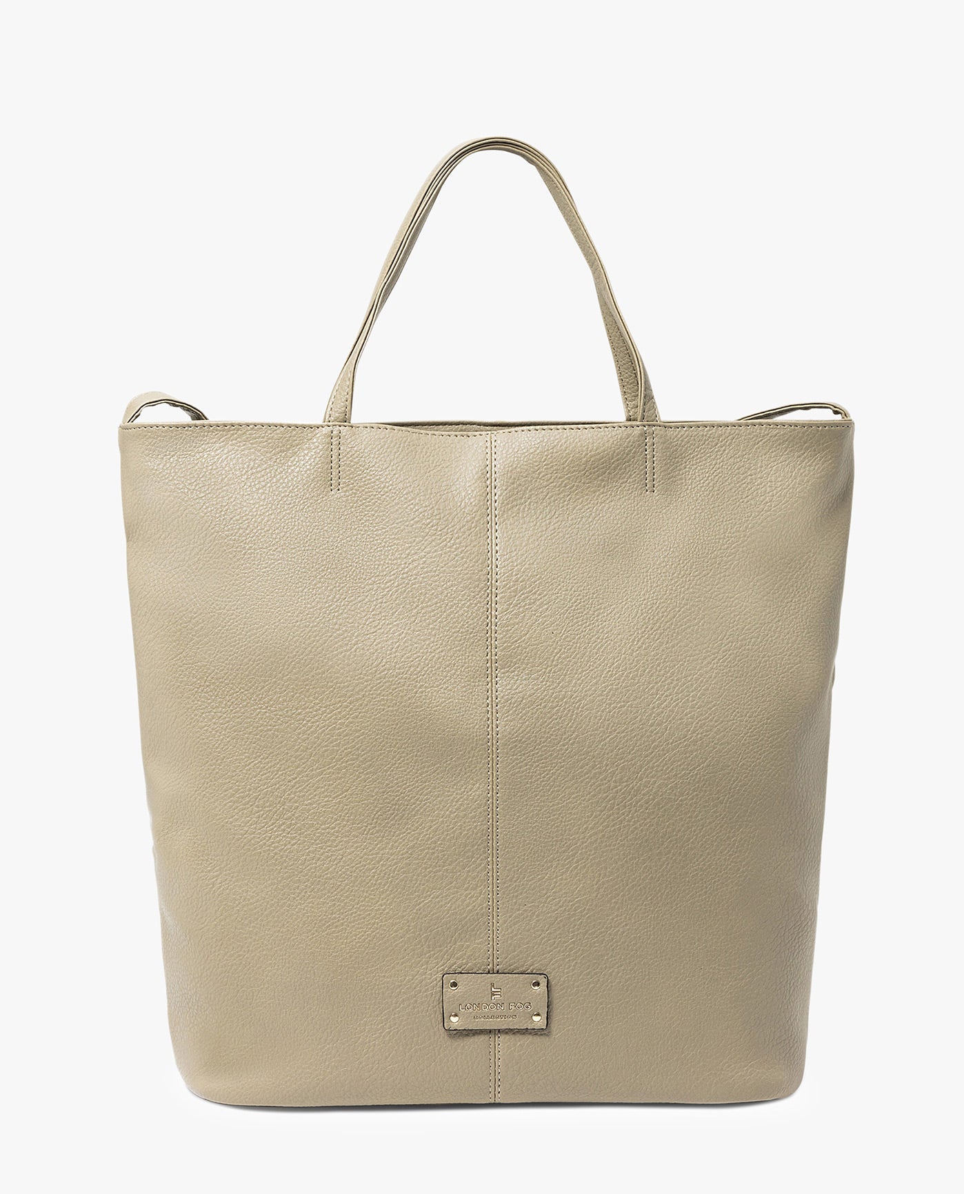 FRONT OF LAURA LARGE TOTE | SAGE