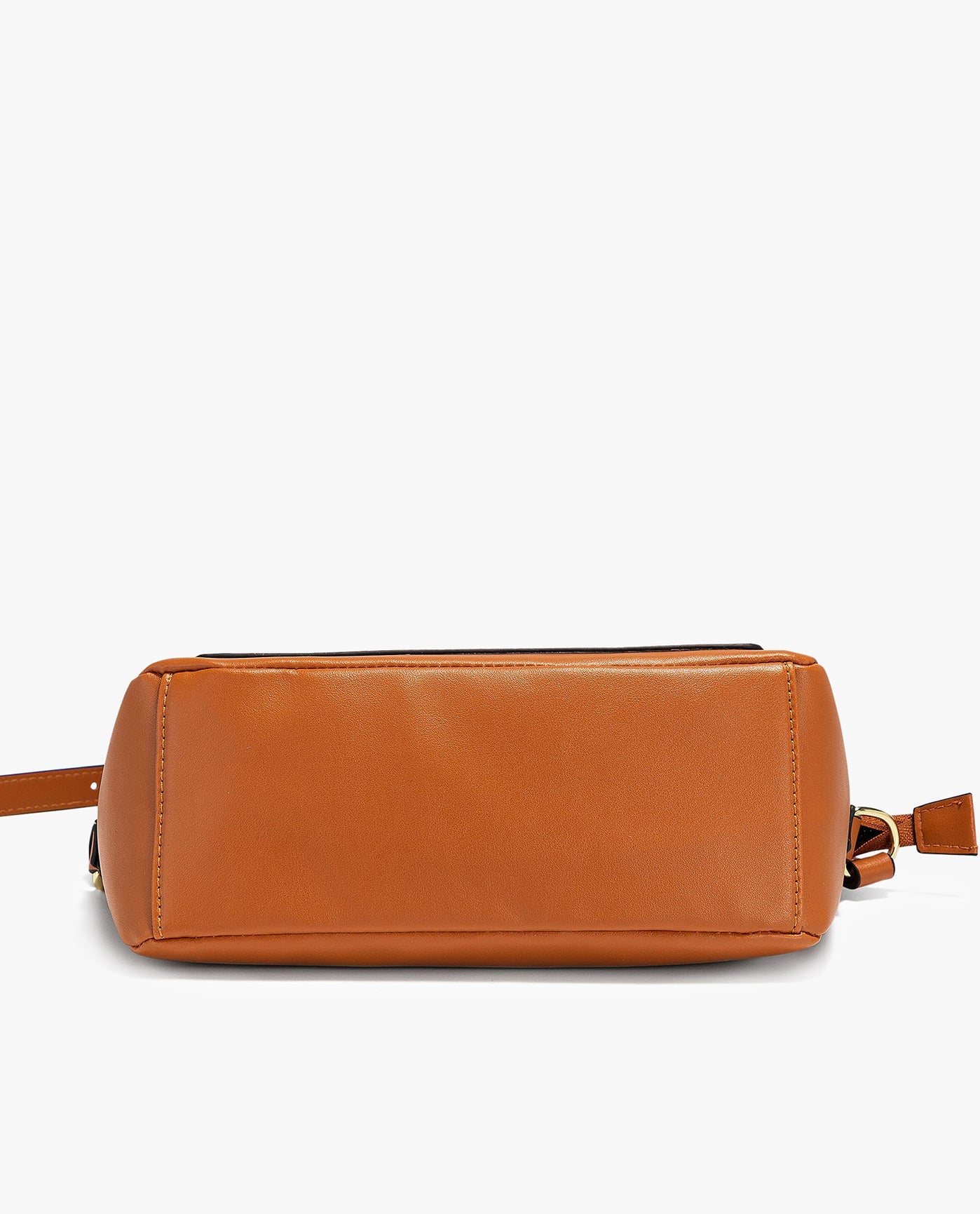 BOTTOM OF DAISY CROSSBODY | COGNAC