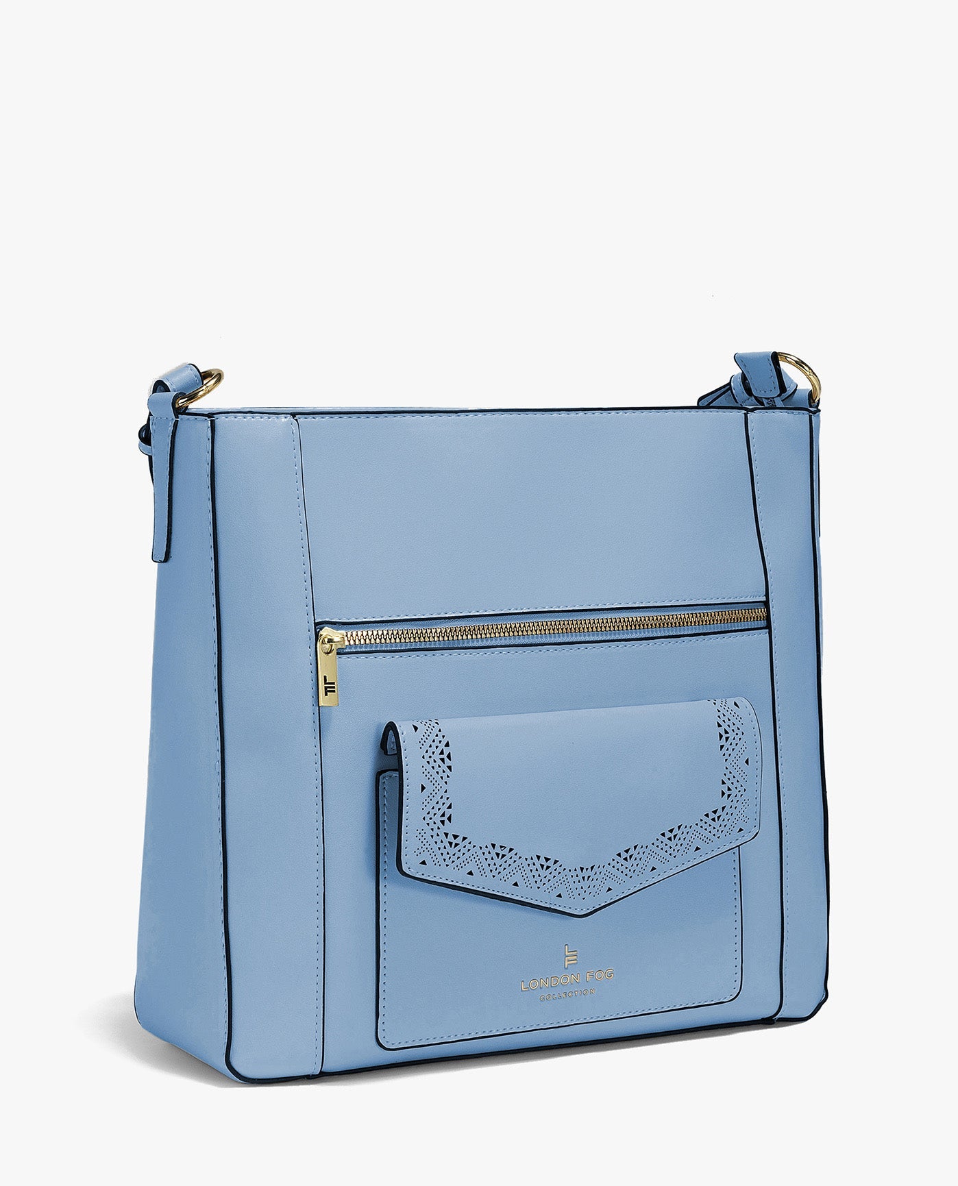 SIDE OF SLOANE SHOULDER BAG | DENIM