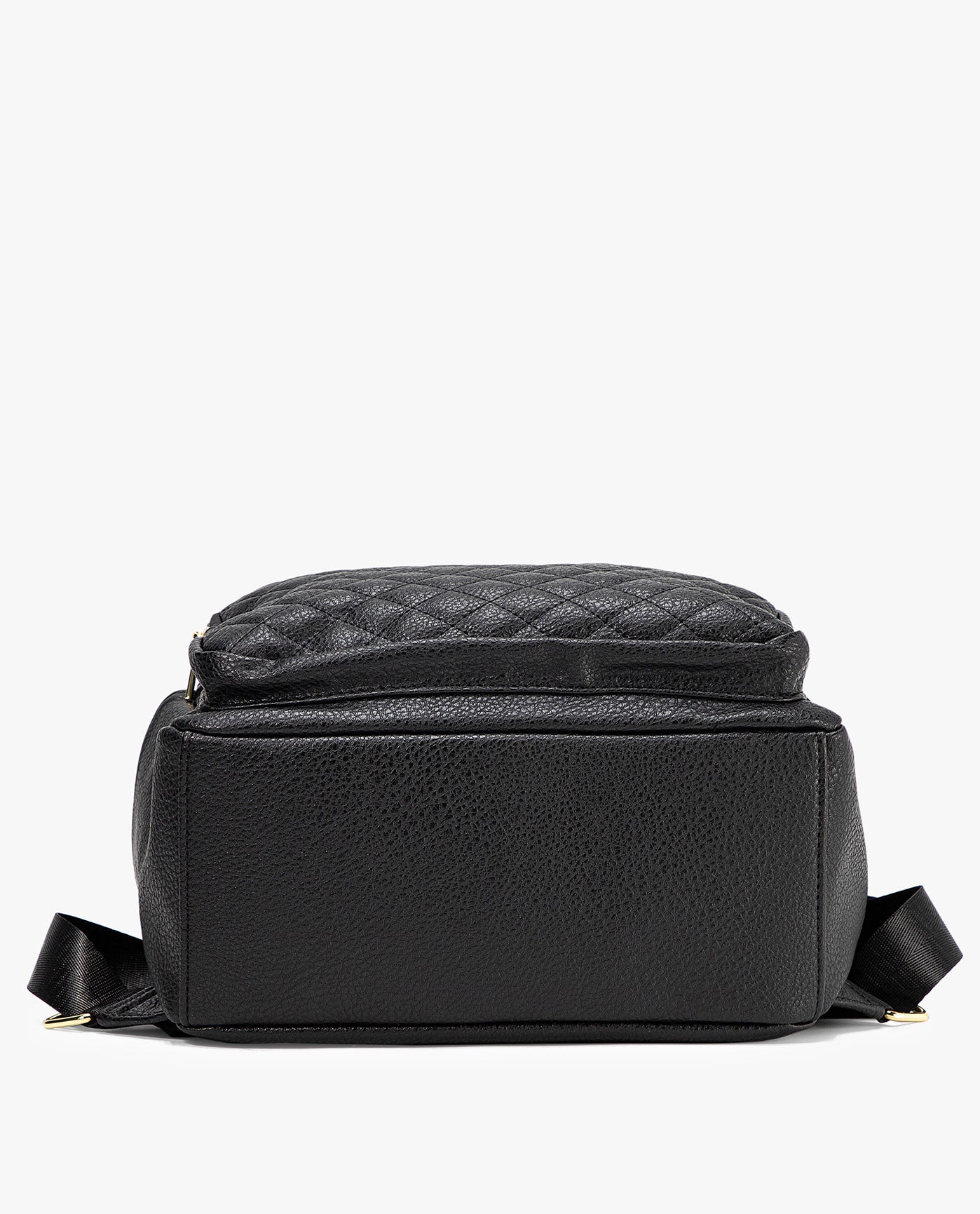 BOTTOM OF ELDIE PEBBLE BACKPACK | BLACK