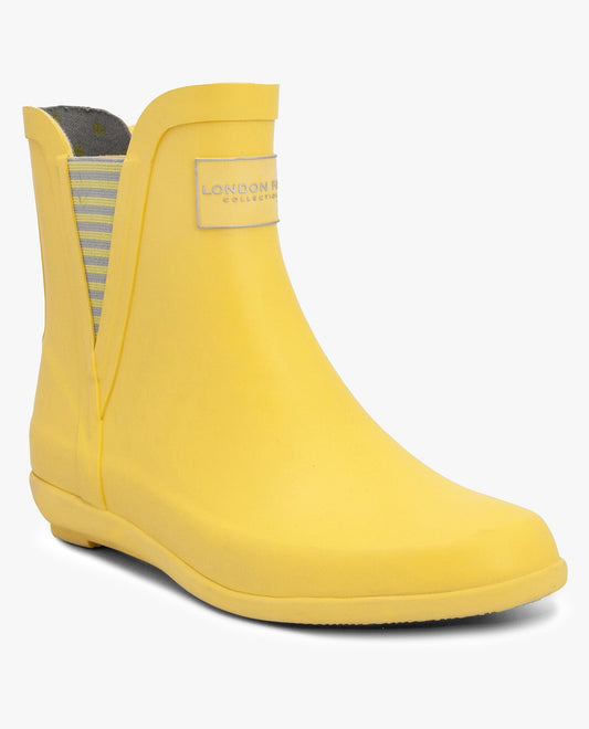 MAIN IMAGE OF WOMENS PICCADILLY ANKLE RAINBOOT | ESO_YELLOW_703