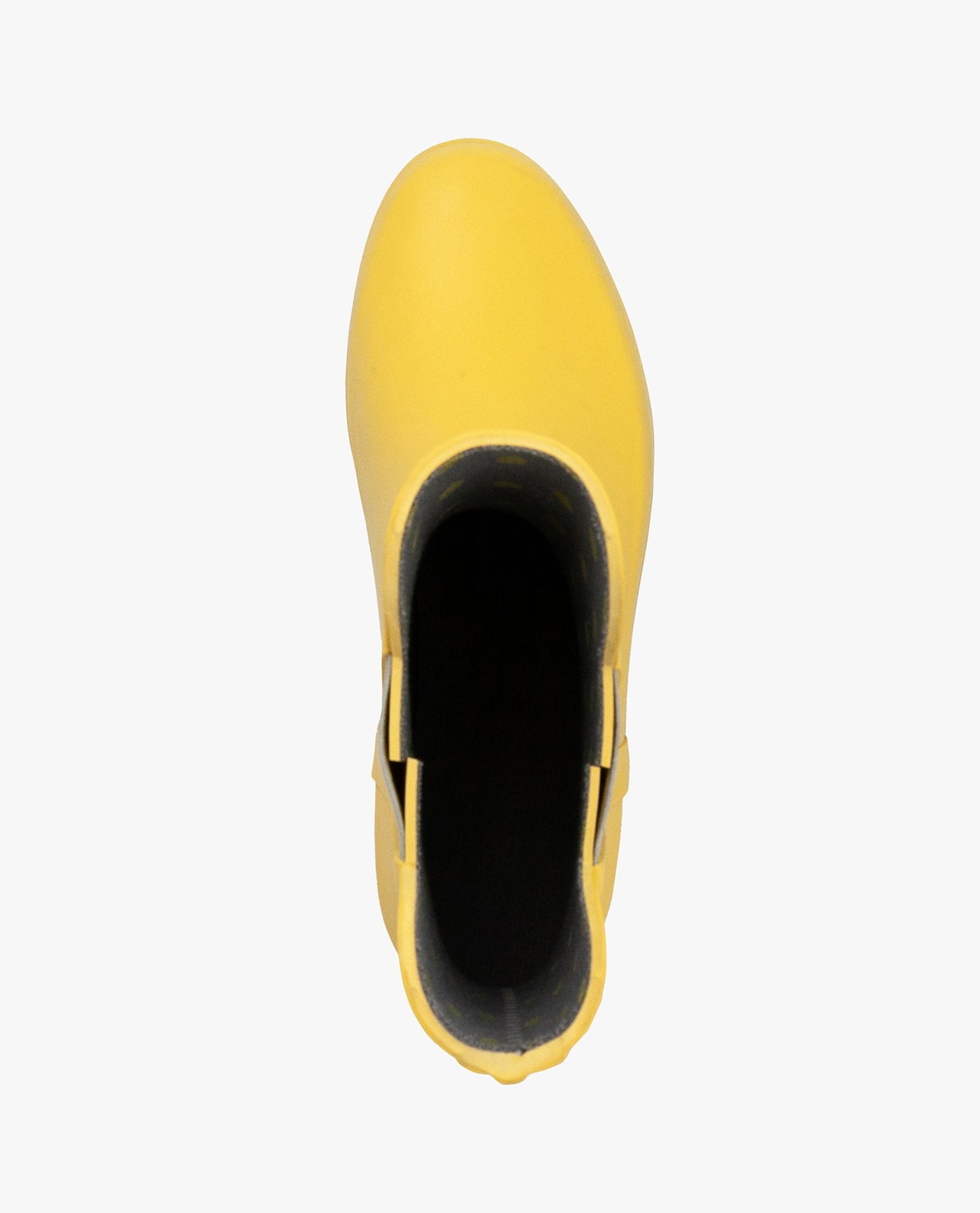 TOP VIEW  OF WOMENS PICCADILLY ANKLE RAINBOOT | ESO_YELLOW_703