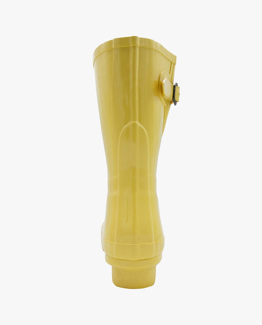 BACK VIEW  OF WOMENS TALLY RAINBOOT | ESO_YELLOW_701